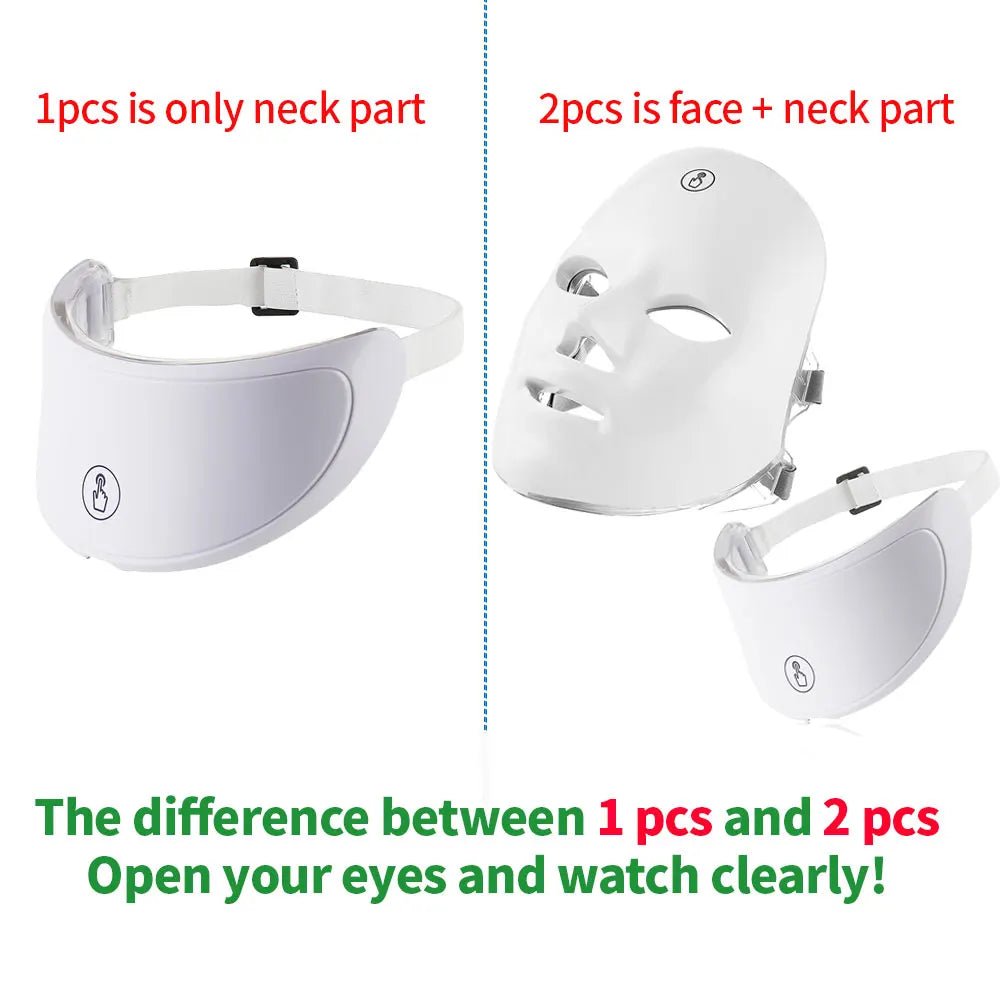 7-Color LED Face & Neck Mask