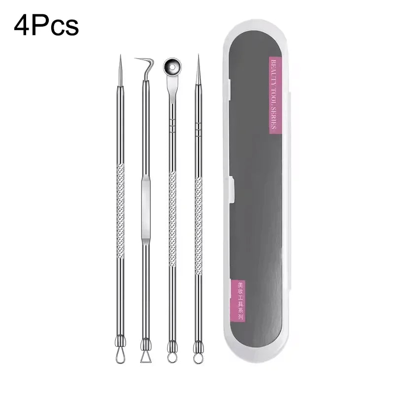 Blackhead & Ingrown Hair Removal Tool Set (4-11pcs)