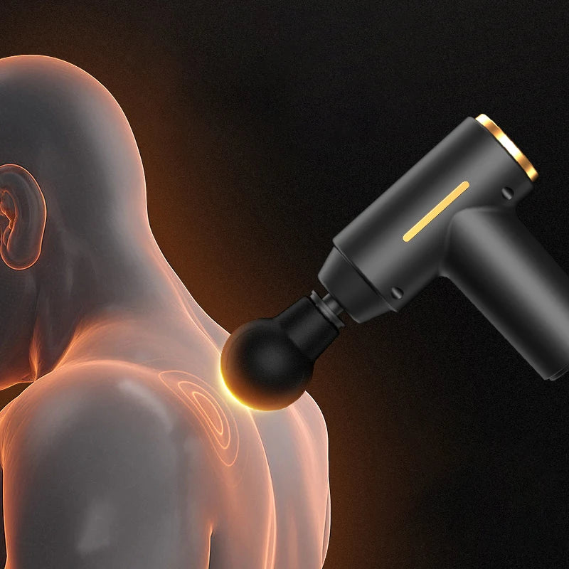 Portable Fascia gun deep tissue massage gun