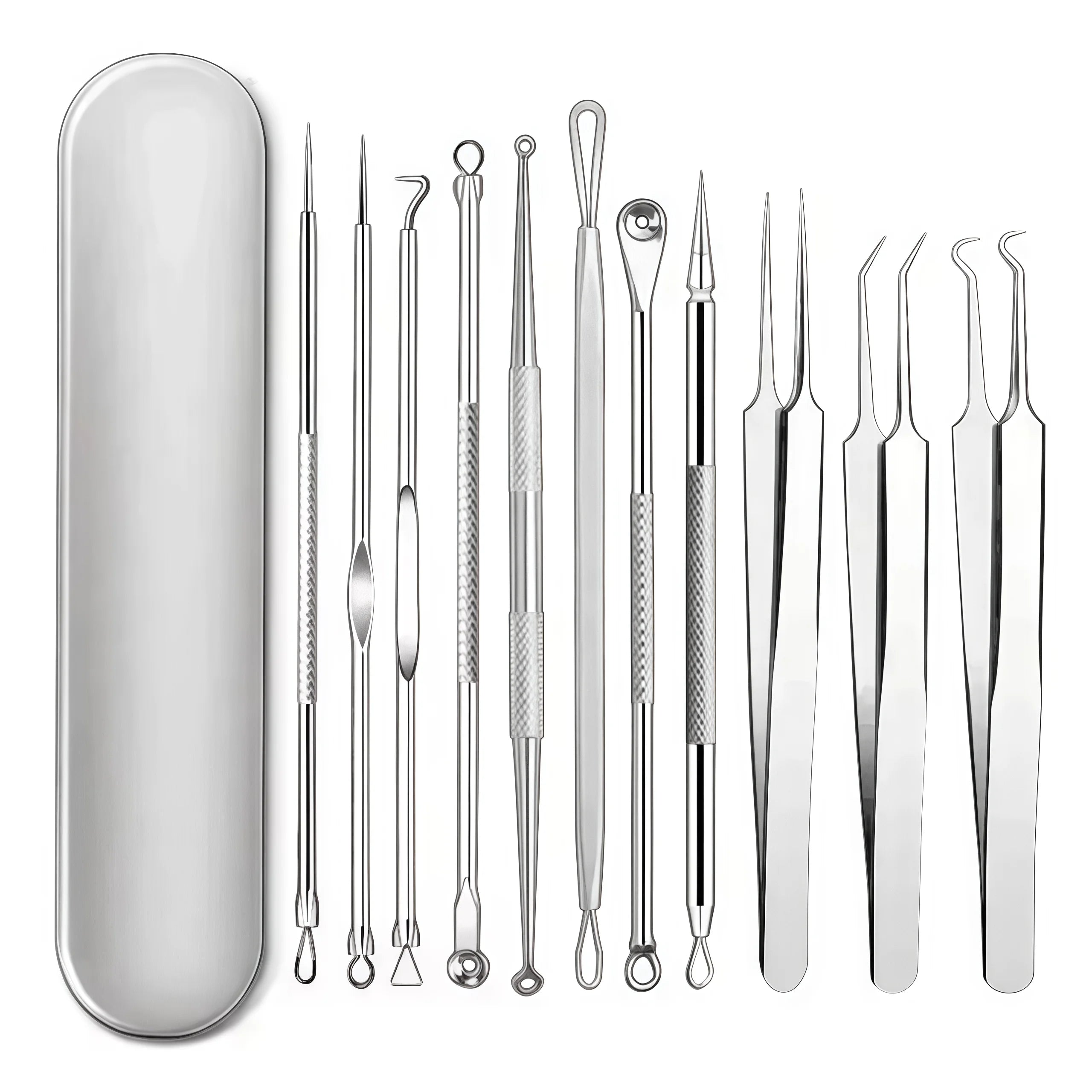 Blackhead & Ingrown Hair Removal Tool Set (4-11pcs)