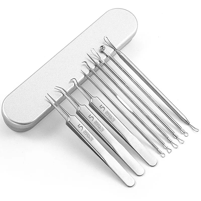 Blackhead & Ingrown Hair Removal Tool Set (4-11pcs)